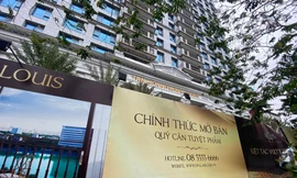 Trong ảnh, một trong các dự án của Tân Hoàng Minh 