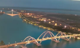 Phối cảnh cầu Nhật Lệ 3 vừa mới khởi công