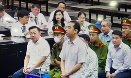 Bị cáo Tô Anh Dũng khóc khi nói lời sau cùng