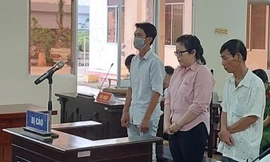 Nhờ người giả chữ ký của chồng để lừa đảo