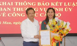 Triển khai kết luận của Ban Thường vụ Tỉnh ủy Cà Mau về công tác cán bộ