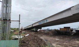 Cận cảnh cây cầu hơn 650 tỷ nối Bạc Liêu - Cà Mau thi công xuyên lễ