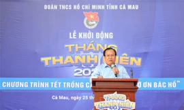 Phó Chủ tịch tỉnh Cà Mau kêu gọi thanh niên chung tay phòng chống hạn mặn, sụt lún