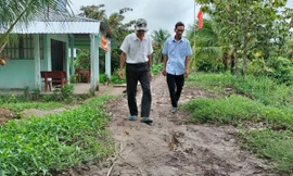 Người dân hiến hàng trăm mét đất để làm đường vào Khu di tích Bác Ba Phi