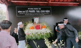 Nguyên Trưởng ban Tổ chức Trung ương Lê Phước Thọ đã an nghỉ tại quê nhà