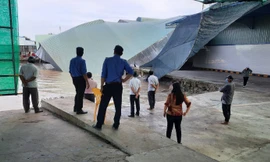 Bạc Liêu : Công ty chế biến bột cá bị ‘kéo tuột’ xuống sông trong đêm, thiệt hại hơn 5 tỷ đồng