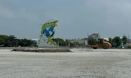 Quảng trường có biểu tượng con tôm 22 tỷ ở Cà Mau tăng vốn thêm 43 tỷ đồng