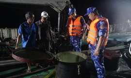 Bắt tàu vận chuyển 480.000 lít dầu D.O trên biển Tây Nam