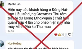 Tung tin bịa đặt về thức ăn thuỷ sản dư chất bảo quản