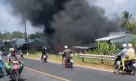 Cháy căn nhà 50 triệu đồng, chủ báo thiệt hại 400 triệu đồng