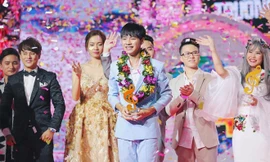 Khoảnh khắc đăng quang của Cao Bá Hưng tại Sing My Song 2016. Ảnh: Nguyễn Thành.