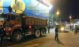 Hiện trường vụ tai nạn. Ảnh: Đông Sơn 