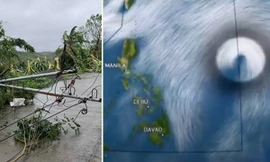 Philippines lao đao: Bão Molave mới qua, bão Goni sắp tới, lại còn thêm động đất
