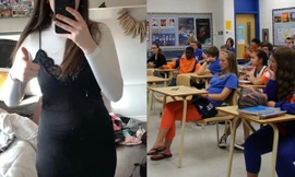 Chỉ vì mặc váy có viền ren đi học, nữ sinh lớp 12 bị mời về nhà còn cả lớp có phản ứng bất ngờ