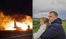 Con gái 7 tuổi của một nạn nhân vụ nổ máy bay ở Ukraine đã có linh cảm trước khi bố tử nạn