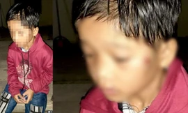 Cậu bé 8 tuổi bị bỏ ở trạm xăng, tay cầm tờ giấy ghi: “Con rất hư, hãy tự lo cho mình đi”