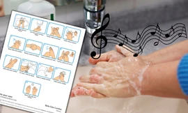 Rửa tay theo bài hát ưa thích
