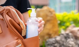 Gel rửa tay khô có cháy không