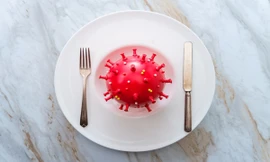 cánh gà nhiễm virus