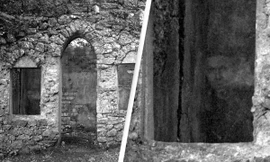 Ảnh hoàn toàn không chỉnh sửa, tại sao có một “bóng người” trên cửa sổ ngôi nhà cổ này?