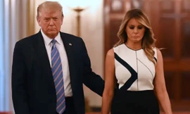 Tổng thống Trump ca ngợi Phu nhân, không hài lòng vì bà Melania không được lên bìa tạp chí