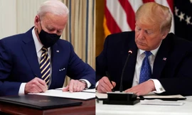 Vừa nhậm chức được một tuần, tân Tổng thống Joe Biden nhanh chóng lập luôn một kỷ lục mới