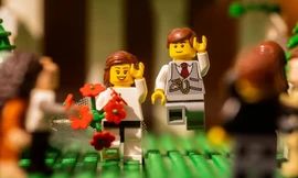 Đám cưới của hai nhân vật Lego