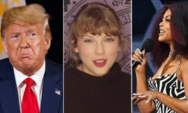 Tôn vinh Taylor Swift nhưng MC giải thưởng AMAs vẫn tranh thủ “xỏ xiên” Tổng thống Trump
