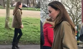 Công nương Kate bất ngờ xuất hiện một mình, nhưng vì sao không ai hỏi cô về chuyện Meghan?