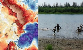 Nóng kỷ lục ở Bắc Cực