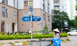 'Nhà có số, phố... không tên' ở đô thị mới Hà Nội
