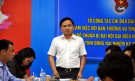 Bí thư Trung ương Đoàn làm việc tại Đồng Nai