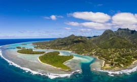 'Choáng' với chuỗi núi lửa ẩn náu gần Quần đảo Cook