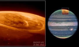 Kính thiên văn James Webb tiết lộ cực quang khó hiểu trên Sao Mộc 