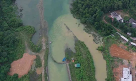 Nước mặt sông Đà được lấy một phần từ hồ Đồng Bài