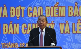 Phó Thủ tướng Trương Hoà Bình phát biểu tại Lễ ra quân Năm an toàn giao thông 2020