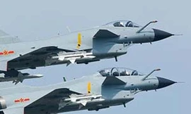 Trung Quốc điều tiêm kích tuần tra vùng phòng không