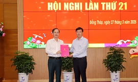 Ông Trần Trí Quang làm Phó Bí thư Tỉnh ủy Đồng Tháp