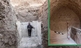 Phát hiện mộ pharaoh chưa rõ danh tính trên núi thiêng
