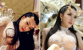 ‘Đối thủ Can Lộ Lộ’ lại ưỡn ẹo khoe ngực