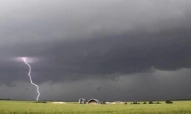 Đang làm đồng, một phụ nữ bị sét đánh tử vong 