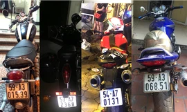 Trong thời gian ngắn, nhiều chiếc xe PKL bị kiểm tra xử lý.