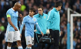 David Silva lỡ trận lượt về với Real vì chấn thương