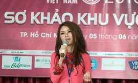 Thí sinh tham dự Sơ khảo HHVN 2016 hát 'Hello Vietnam'