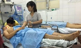 Bệnh nhân trong vụ tai nạn đang được điều trị.