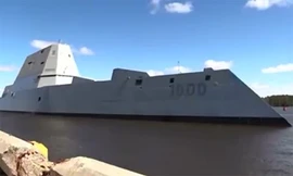 10 video ‘hot’: Lộ ảnh thử nghiệm khu trục hạm tỷ đô của Mỹ