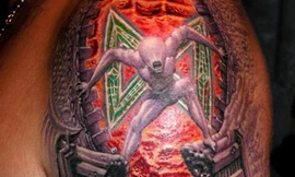 'Sốc' với những hình xăm 3D