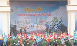 Thanh niên Quân đội với ATGT