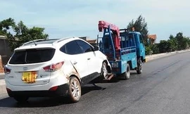 Chiếc xe gây tai nạn