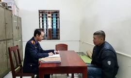 Đối tượng Đức tại cơ quan Viện KSND huyện Tiên Du